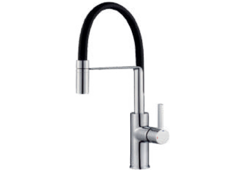 Single Lever Mixture With Extendable Spout
